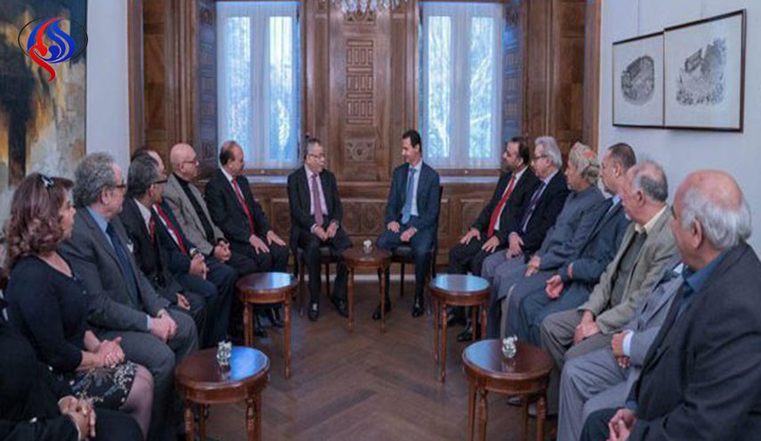 الرئيس الأسد: الفكر كان عاملا من عوامل صمود السوريين