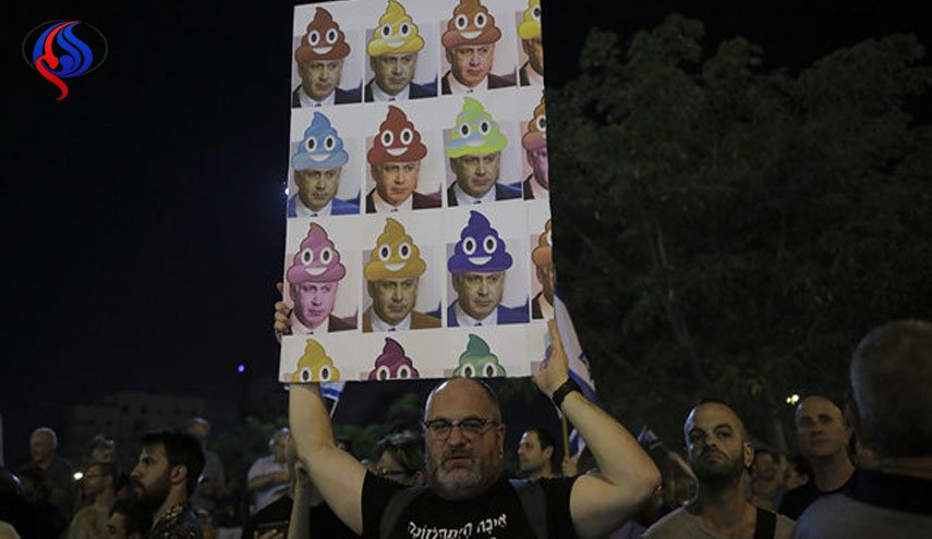 تظاهرات علیه نتانیاهو در تل‌آویو برای هشتمین هفته متوالی
