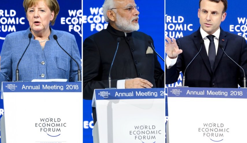 World leaders take turns trashing Trump before he lands in Davos