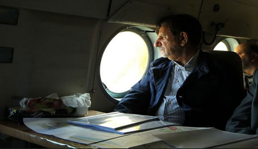 هواپیمای حامل معاون اول رئیس جمهوری نتوانست در تهران بنشیند