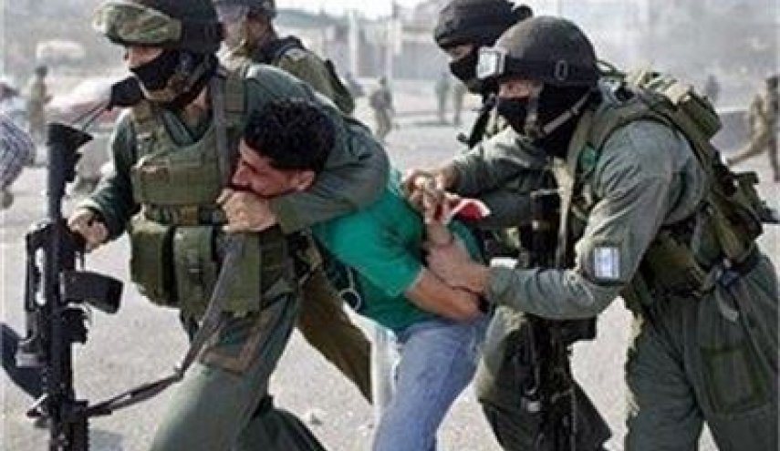 بازداشت  15 فلسطینی در کرانه باختری توسط نظامیان صهیونیست