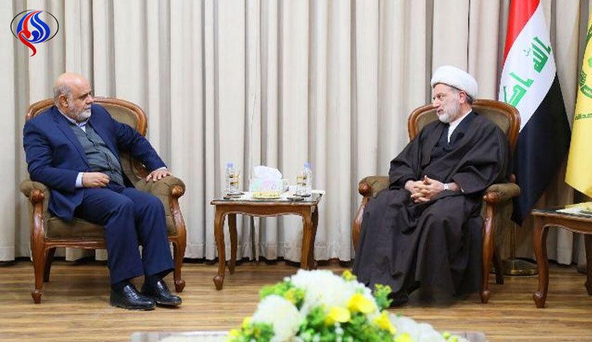 ما نوع التعاون بين همام حمودي والسفير الايراني في العراق؟