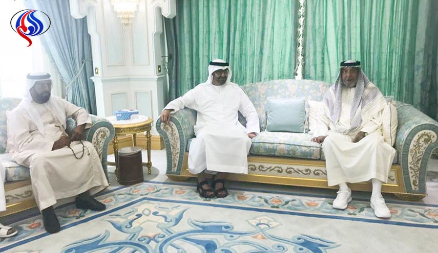  الظهور المفاجئ لرئيس الإمارات 