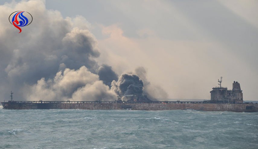 حادثه نفتکش سانچی 110 میلیون دلار خسارت وارد کرد/کشتی چینی تلاش کرده با مقاوم ترین بخش خود به سانچی برخورد کند