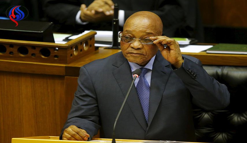 ما سبب الاجتماع الذي عقده رئيس جنوب أفريقيا؟