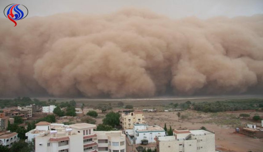 إنخفاض الرؤية بالقاهرة الكبرى بسبب عاصفة ترابية

