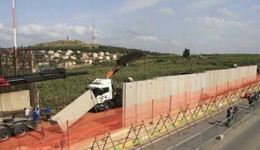 الجيش الاسرائيلي يبدأ ببناء الجدار الاسمنتي في رأس الناقورة

