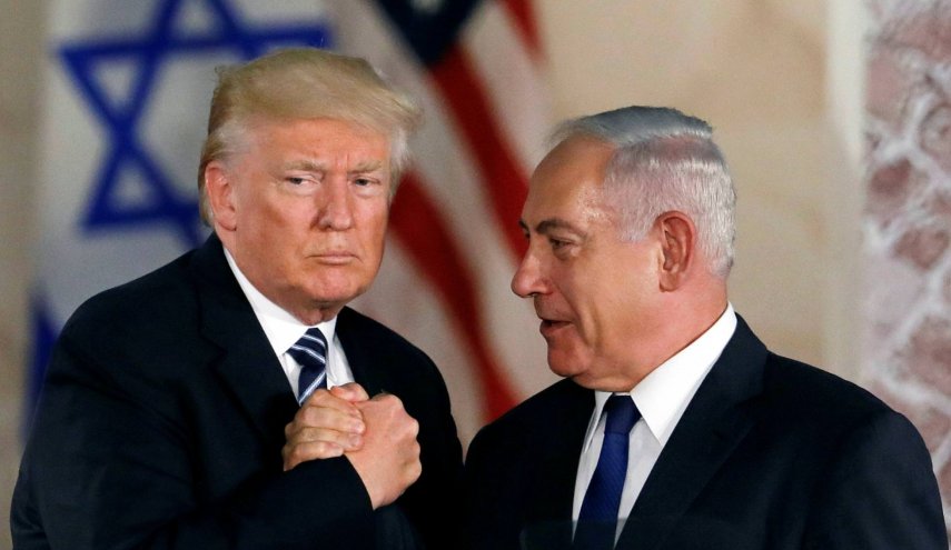 رایزنی نتانیاهو با ترامپ درباره الحاق شهرک‌های کرانه باختری به فلسطین اشغالی