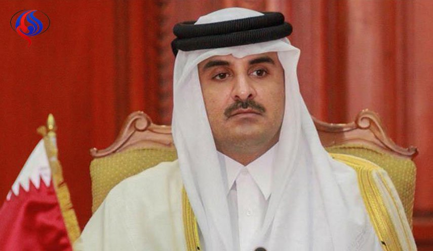  أمير قطر يعزّي إيران بحادثة سقوط طائرة الركاب