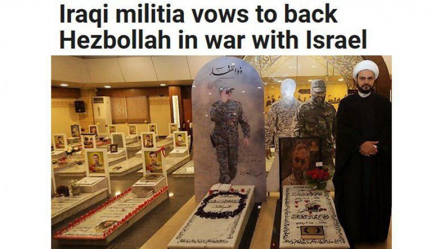 تایمز اسرائیل: گروه قدرتمند نُجَباء در جنگ احتمالی، کنار حزب‌الله است
