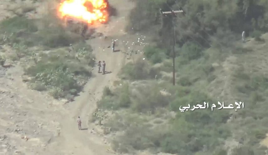 استهداف تجمعات للجيش السعودي في جيزان