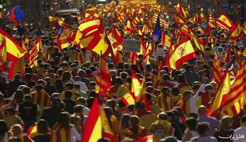 اعتراض ها به سفر پادشاه اسپانیا به بارسلون 20 مجروح برجا گذاشت
