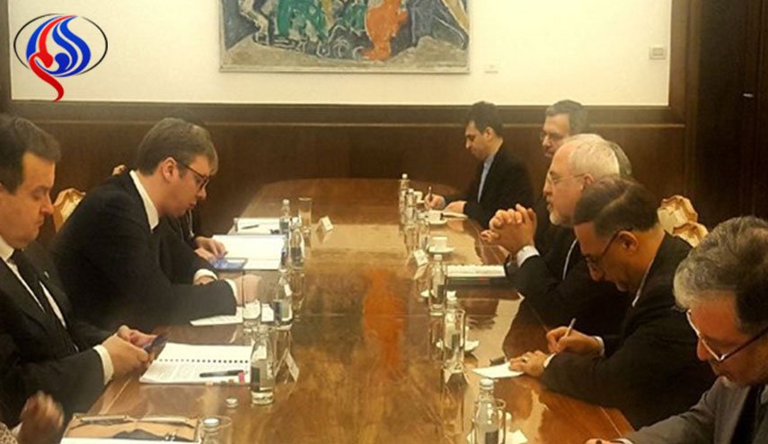 ماذا قال الرئيس الصربي للضيف الايراني محمد جواد ظريف؟