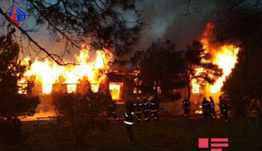 مقتل 24 شخصا بحريق في باكو عاصمة أذربيجان