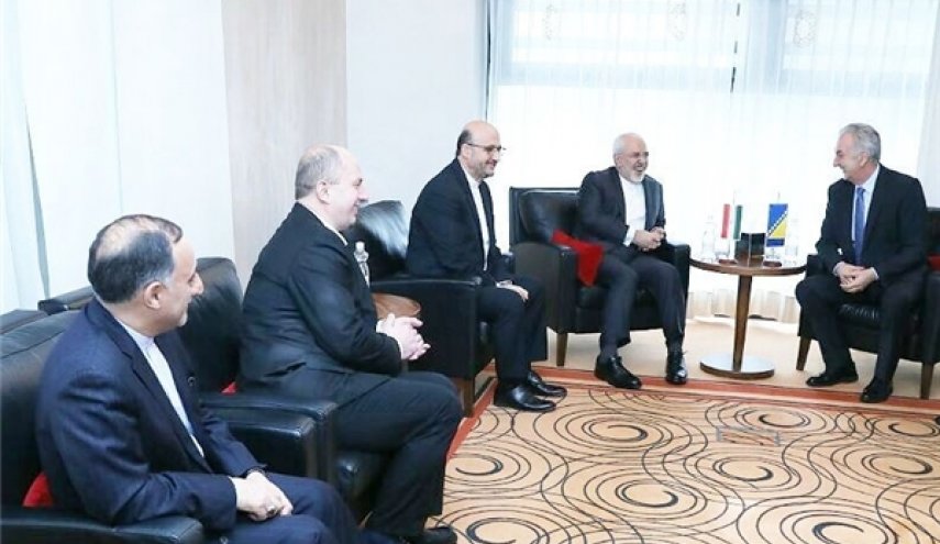  ظریف با وزرای تجارت خارجی بوسنی و هرزگوین دیدار کرد