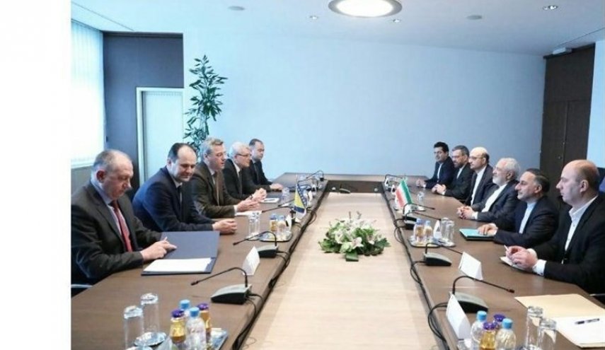 دیدار ظریف با رئیس و اعضای مجمع پارلمانی بوسنی و هرزگوین
