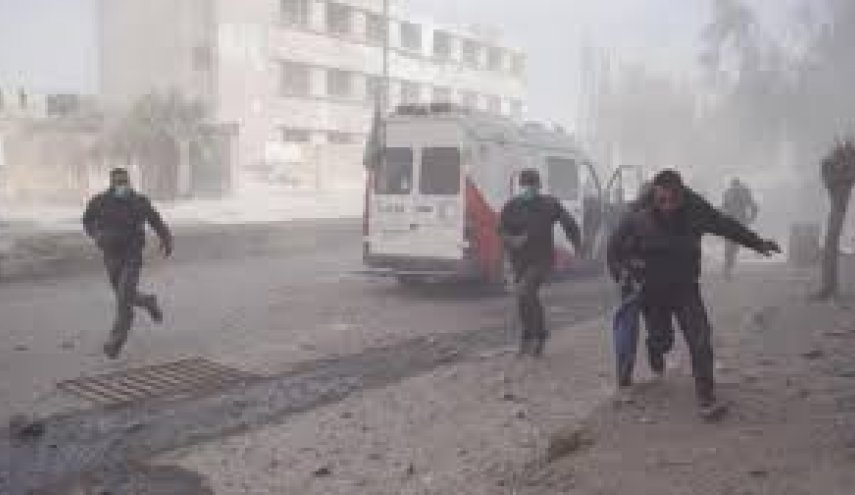 خروج 13 غیر نظامی از جمله پنج کودک از غوطه شرقی دمشق