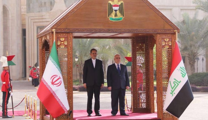 مراسم استقبال رسمی از معاون اول رییس جمهور ایران توسط نخست وزیر عراق