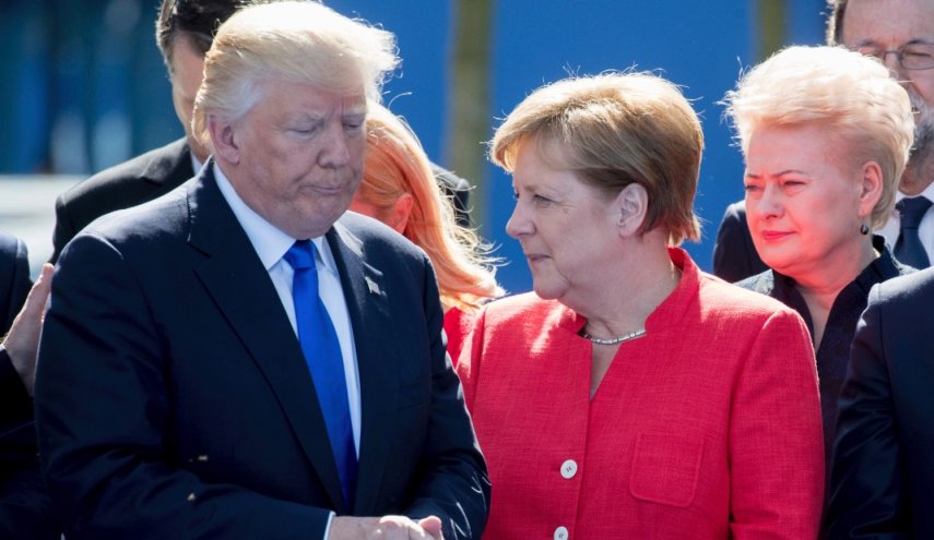 ترامپ خواستار افزایش سهم دفاعی آلمان در ناتو شد