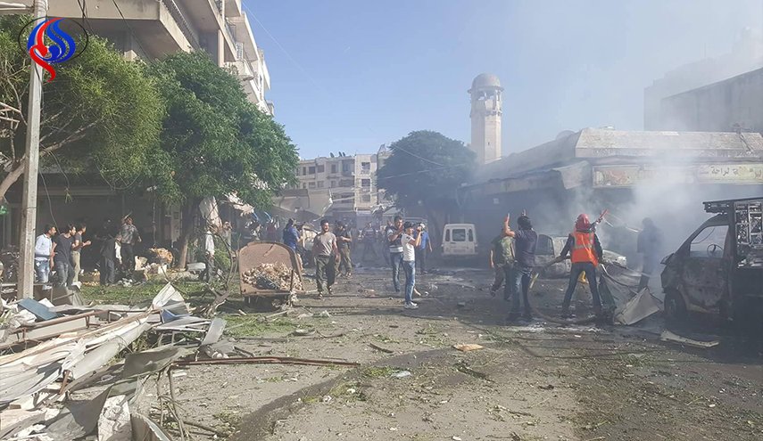 شهداء وجرحى في قصف للمسلحين على ريف دمشق

