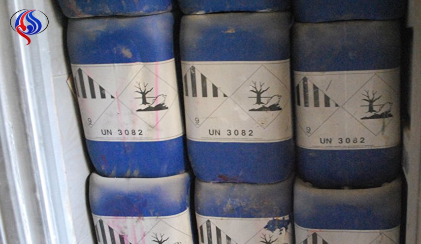 بالصور...الجيش السوري يعثر على معمل لتصنيع المواد الكيميائية في الغوطة الشرقية 