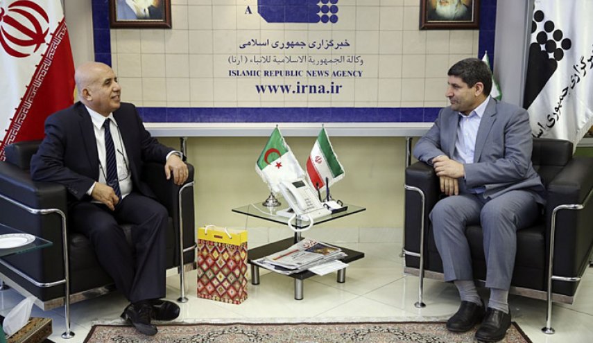 ايران والجزائر تؤكدان على تعزيز التعاون الإعلامي