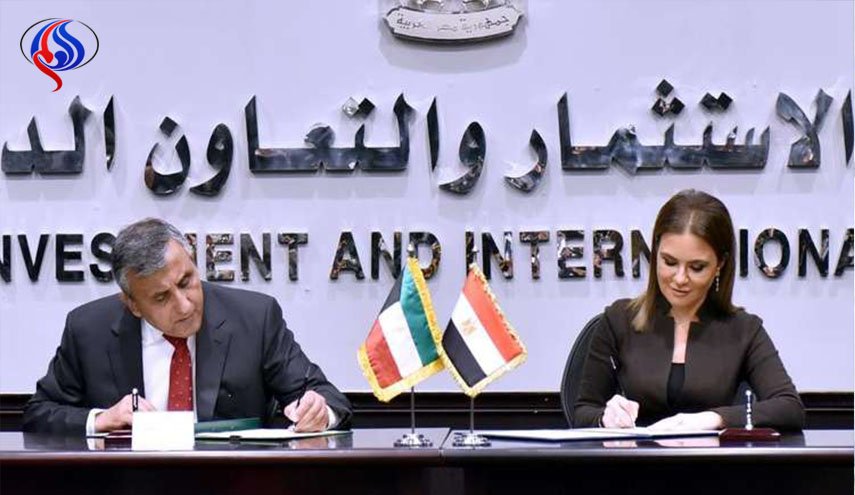 مصر والكويت توقعان اتفاقيات بملايين الدولارات لتنمية سيناء