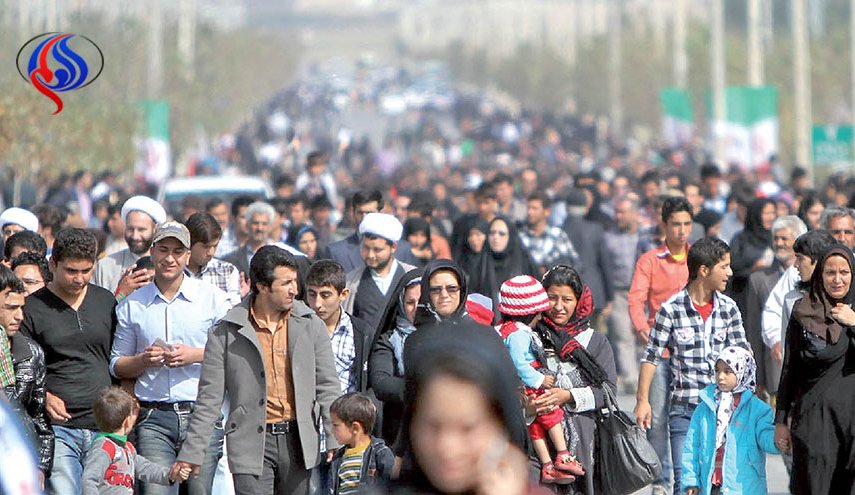 عدد نفوس ایران یتجاوز 81 مليون نسمة