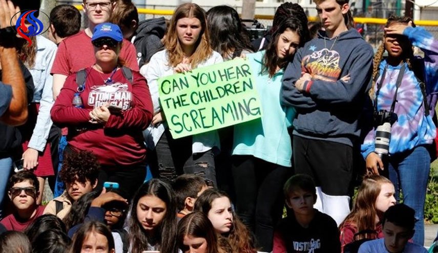 تنبیه دانش آموزان آمریکایی شرکت کننده در تظاهرات