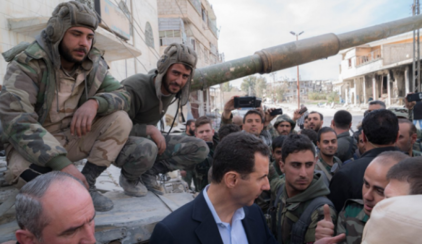 اسد: مبارزه نیروهای ارتش سوریه در برابر تروریسم، فقط برای کشورشان نیست