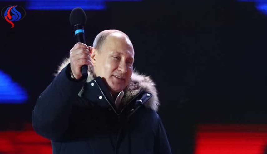بوتين يفوز بفترة رئاسية رابعة ويدعو للحفاظ على وحدة روسيا