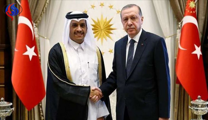 أردوغان يستقبل وزير خارجية قطر في أنقرة