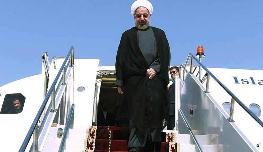روحانی وارد شهر تاریخی مرو شد