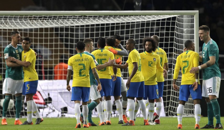 البرازيل تثأر من خسارتها الكارثية امام المانيا