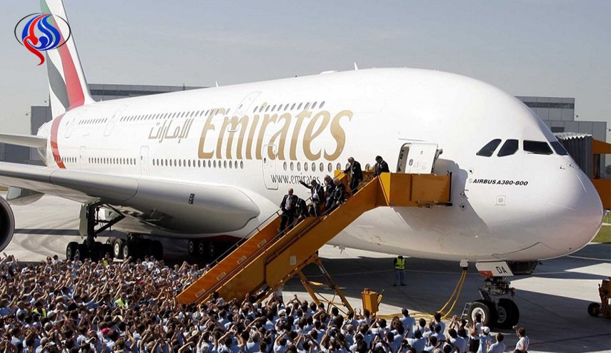 وصول اكبر طائرة في العالم الى مطار بيروت الدولي