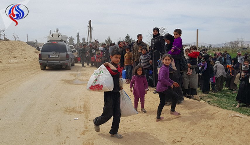 عملية إنسانية غير مسبوقة تجري في الغوطة الشرقية
