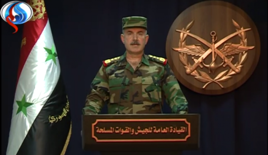 بیانیه مهم ارتش سوریه درباره آزادسازی غوطه شرقی