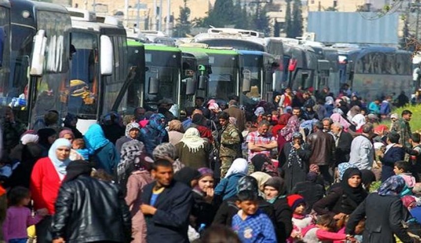 تازه ترین تحولات میدانی سوریه/ خروج  8 اتوبوس حامل 424 نیروی جیش الاسلام از دوما