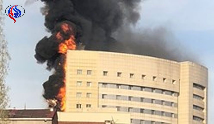 آتش‌سوزی گسترده در یکی از بیمارستان‌های استانبول
