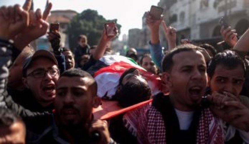 به شهادت رسیدن یک جوان فلسطینی دیگر در نوار غزه
