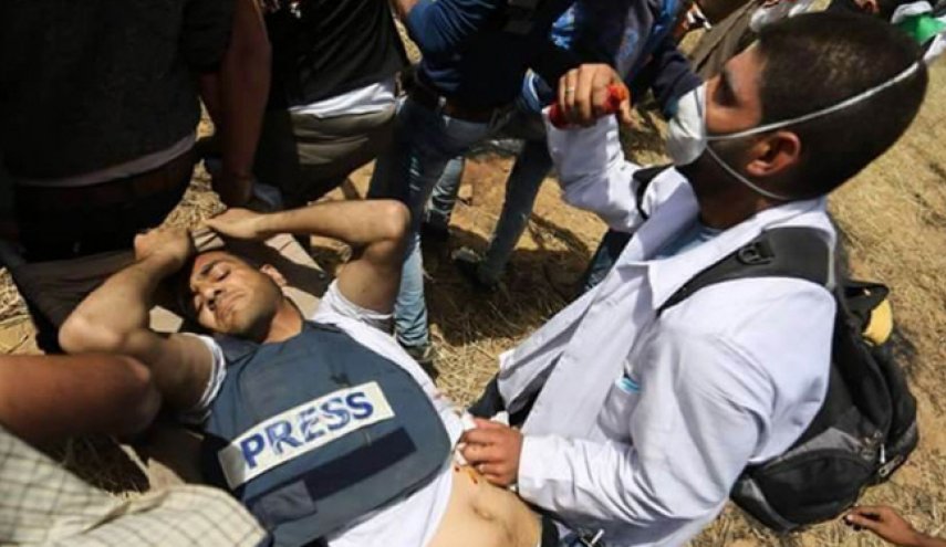 روزنامه نگار فلسطینی به شهادت رسید

