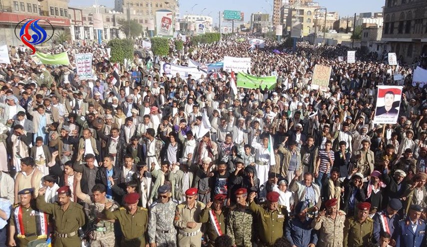 خروش یمنی ها علیه ائتلاف آمریکایی - عربی