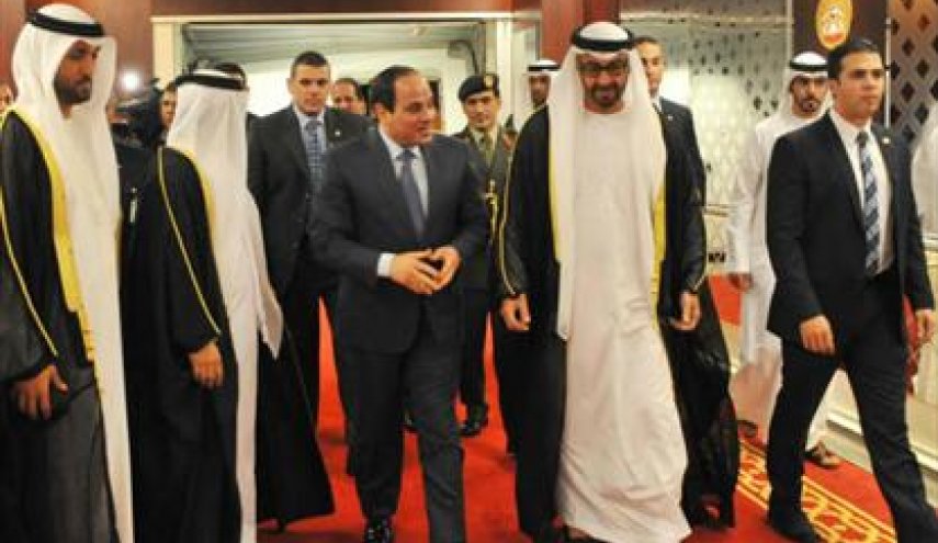 دیدار ولی‌عهد امارات با السیسی