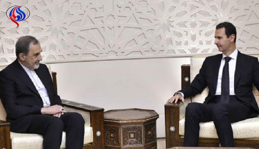ولايتي يلتقي الرئيس السوري