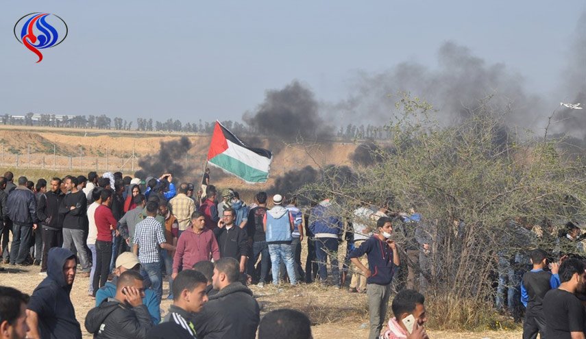 اصابة مراسلة قناة العالم في غزة بالاختناق 