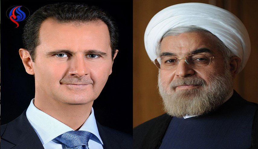 اتصال هاتفي بين روحاني والأسد يبحث العدوان على سوريا