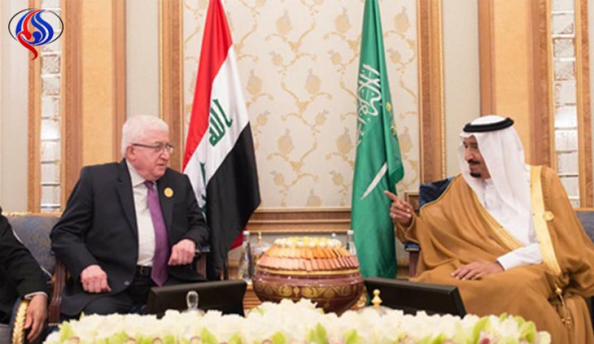 معصوم يلتقي الملك سلمان في السعودية
