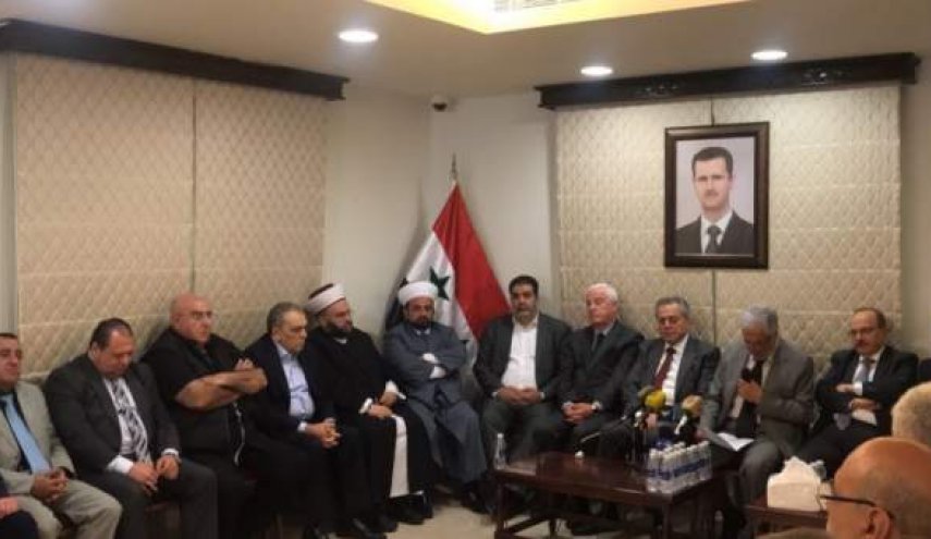 الاحزاب اللبنانية تقيم لقاءاً تضامنياً مع سوريا 