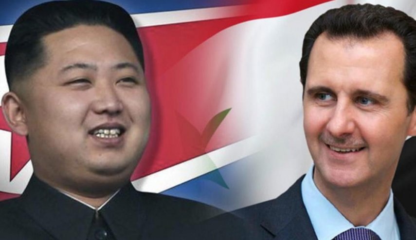 زعيم كوريا الشمالية يهنئ الرئيس الأسد 