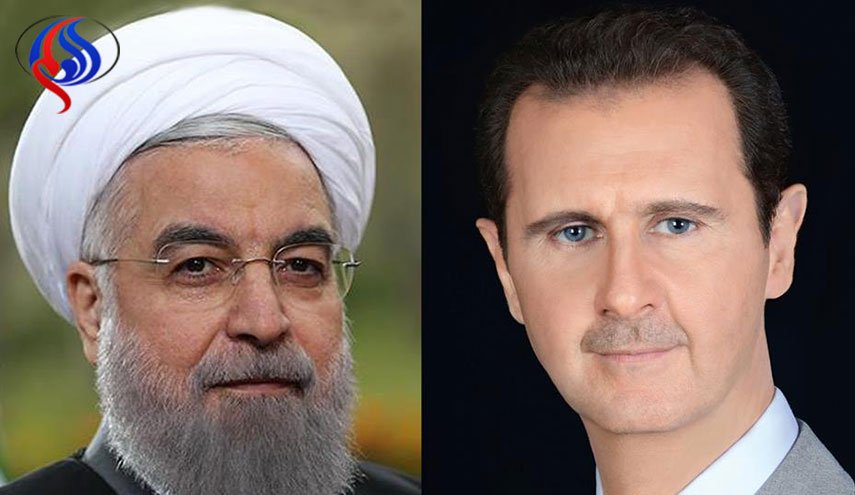 روحاني للأسد: سنواصل دعمنا لسوريا